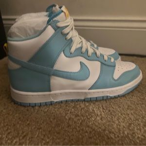 Nike dunk unc chill blue high
